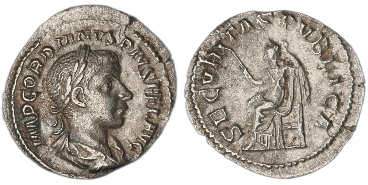 Gordian III, denarius, silver, reign 238-244, minted 238-244