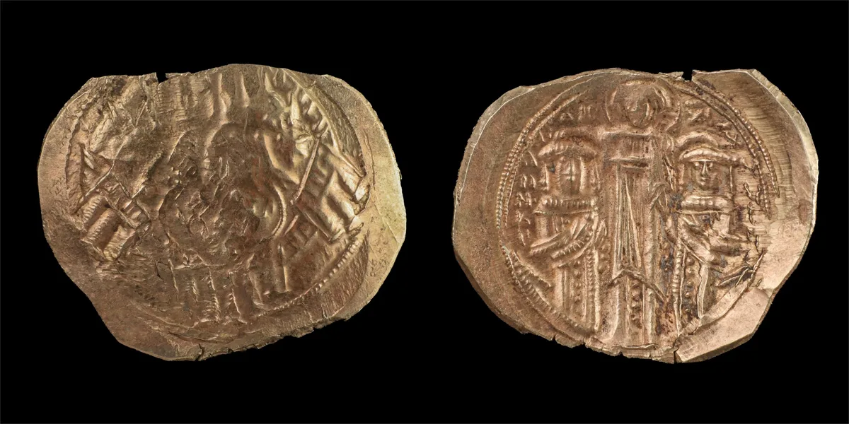 Byzatine Empire, Constantinople, Gold Hyperpyron (debased)
