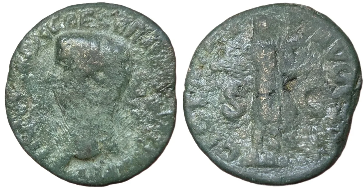 Claudius - A.D. 50-54 AS - RIC # 116