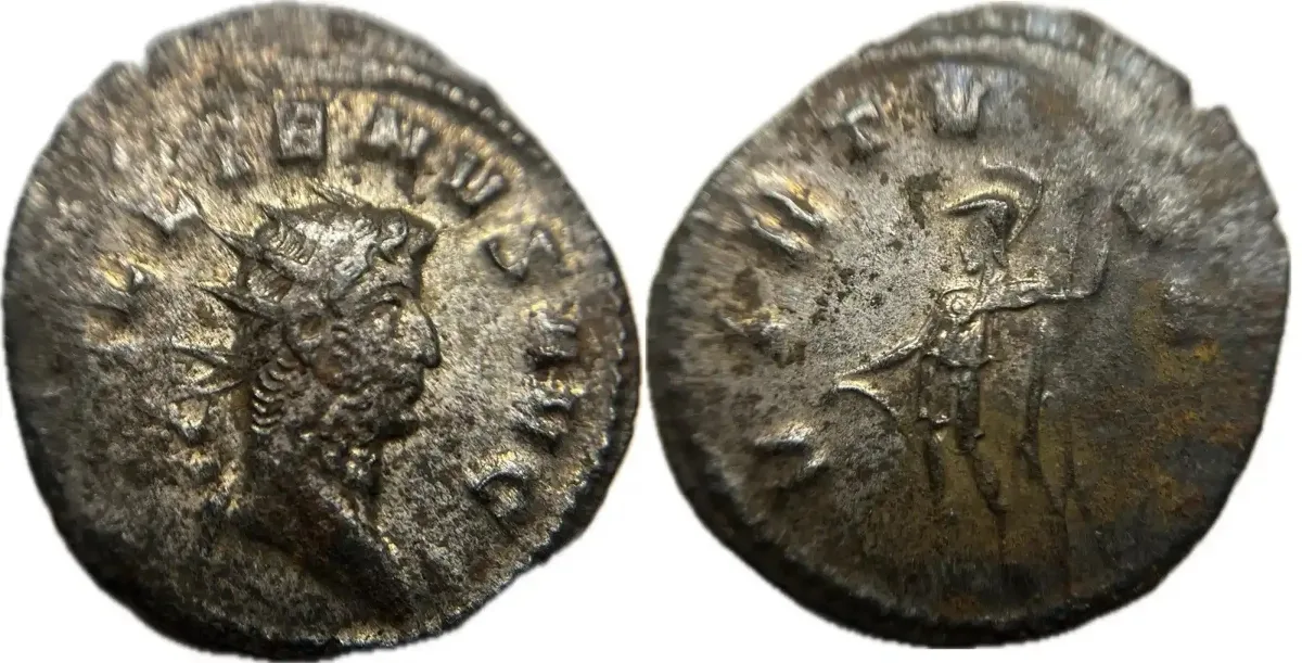 Gallienus SILVERED Antoninianus | Milan Mint | Rv. VIRTVS | 22mm, 3.3g