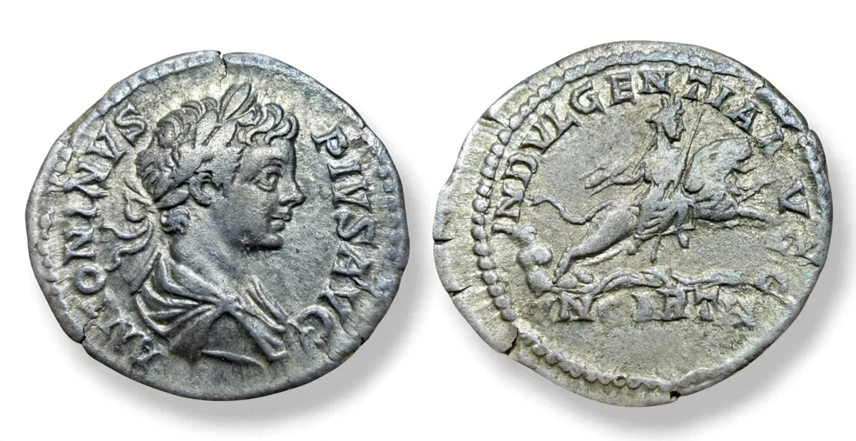 Roman Empire, Caracalla as Caesar, AD 196-198