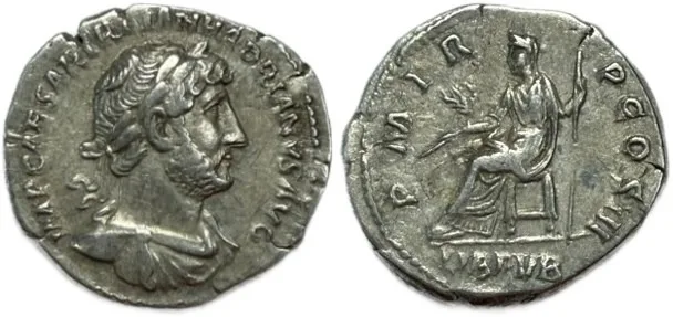 Hadrian (AD 117-138) denarius