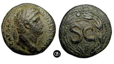 SYRIA, Seleucis and Pieria. Antioch. Nero, AE Semis. Struck AD 65/6