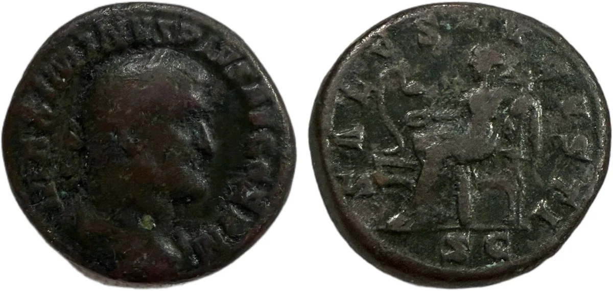 Julius Verus Maximinus I, As Rome 236 - 238 AD, AS 24.00 mm., 10.82 g.