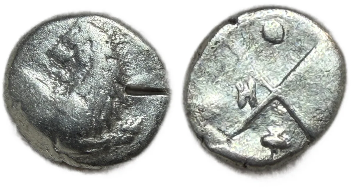 THRACE, Chersonesos. Circa 357-320 BC. AR Hemidrachm