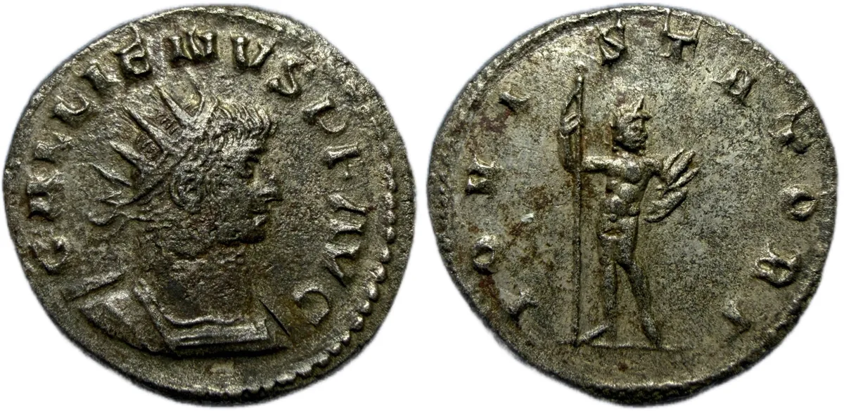 Gallienus. AR Antoninianus. Antioch mint. 7th emission, AD 263