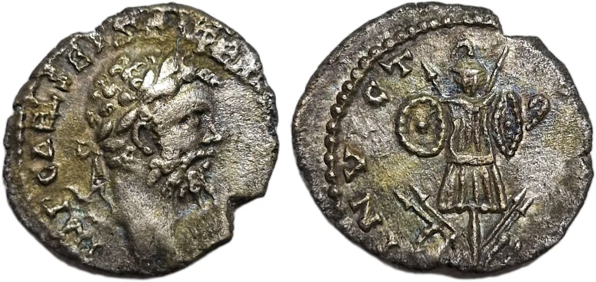 septimius severus denarius 194-195 AD