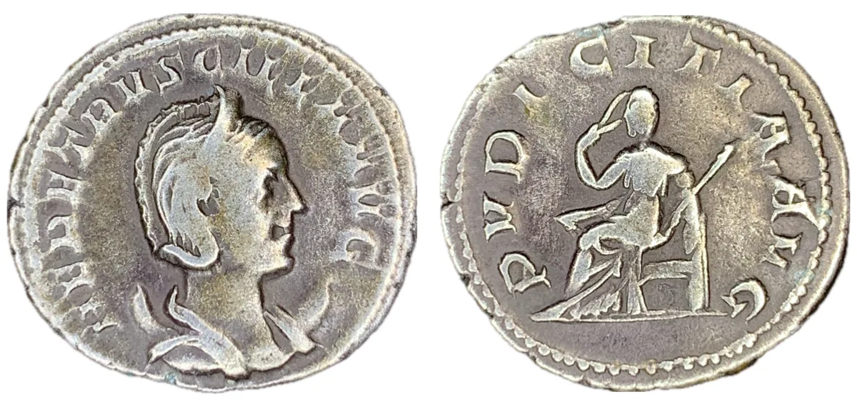 Herennia Etruscilla - AR Antoninianus