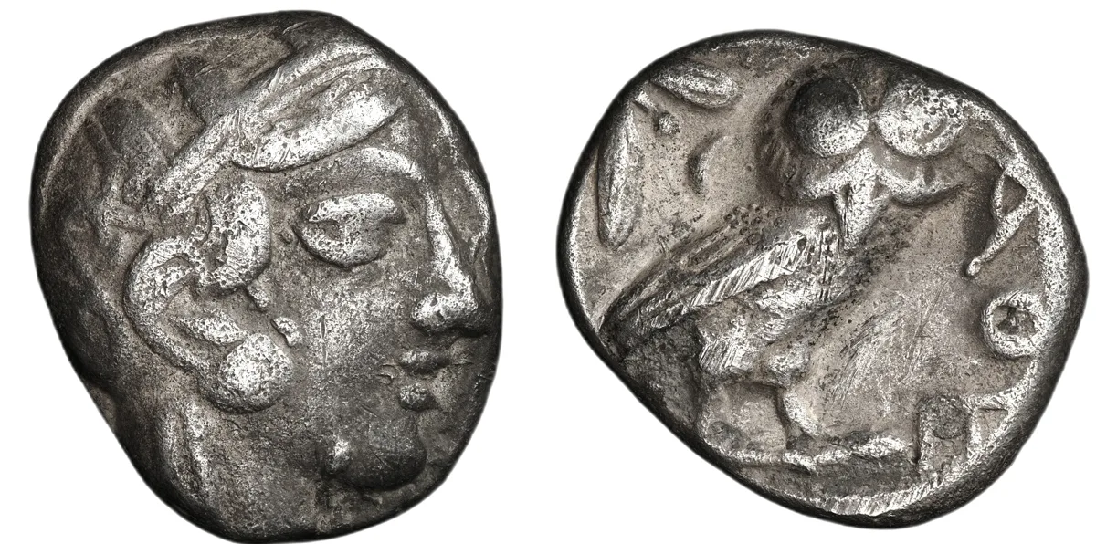 ATTICA, Athens, c. 454-404 BC, AR Tetradrachm