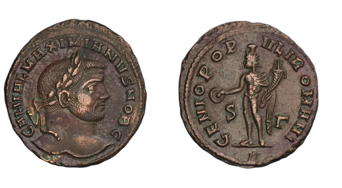 Galerius, as Caesar, AD 293-305, Follis