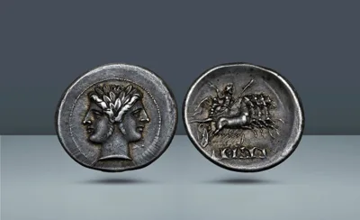 Roman Republic, Italy. Anonymous, Rome, c. 225-212 BC