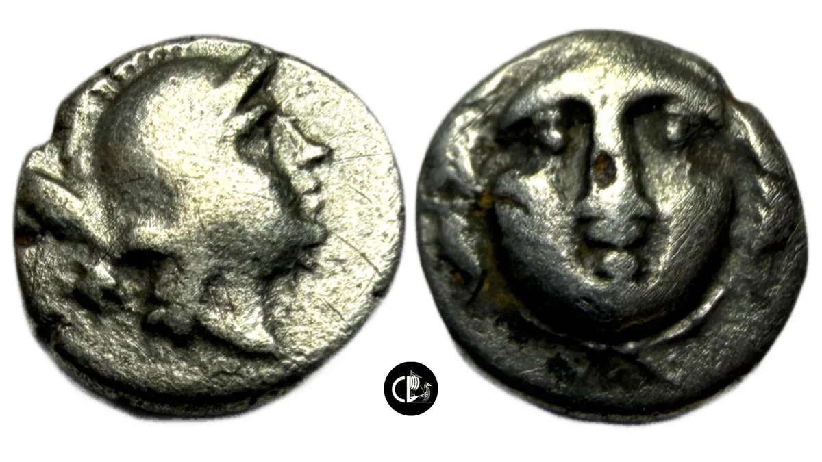 PISIDIA, Selge. AR Obol. Circa 350-300 BC.