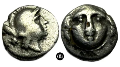 PISIDIA, Selge. AR Obol. Circa 350-300 BC.