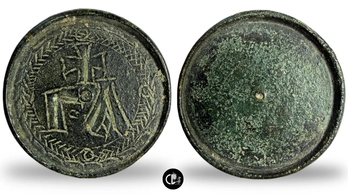 One Ounce Commercial Weight. Ca. 5th-7th Century AD