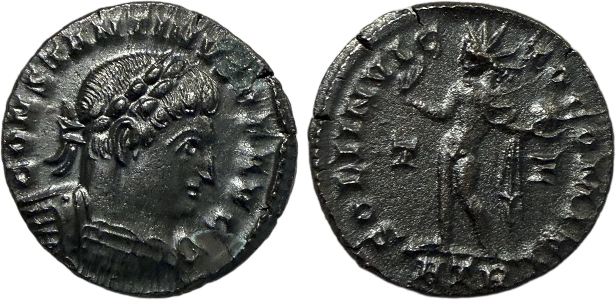 Constantine I the Great AD 306-337. Treveri Follis Æ