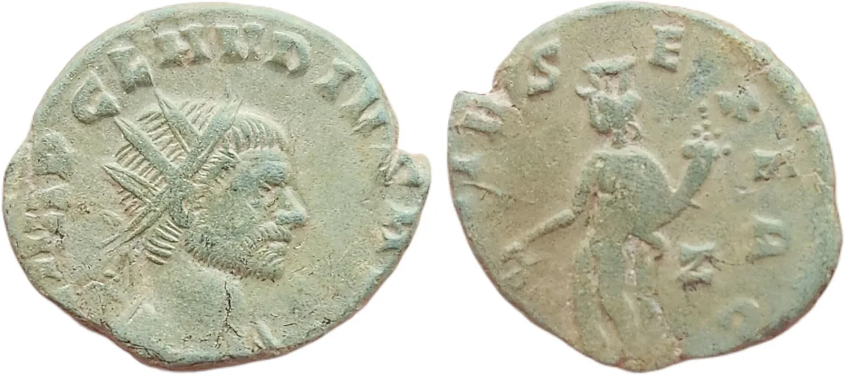 Claudius Gothicus, Sharp obverse