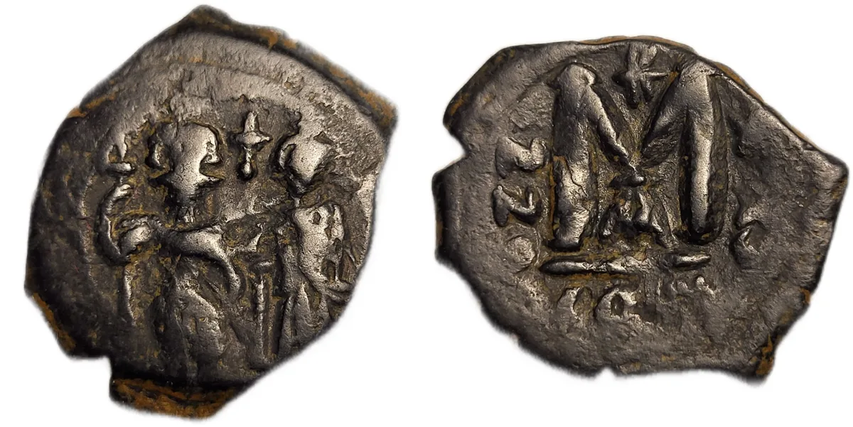 Heraclius 40 Nummi (610-641)