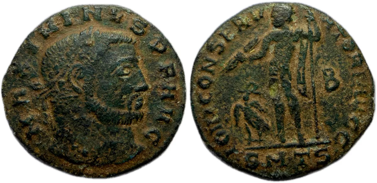 Maximinus II Daza. Thessalonica. struck AD 311