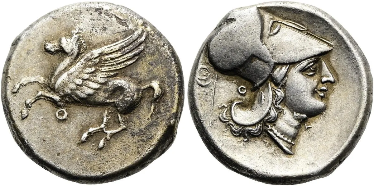 ACARNANIA, Thyrreion – Silver Stater, c. 320 – 280 BC