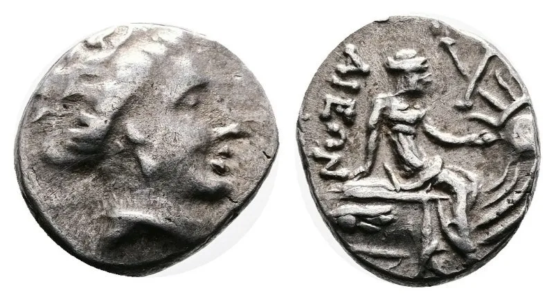 Euboia. Histiaia. 3rd-2nd century BC. Silver Tetrobol