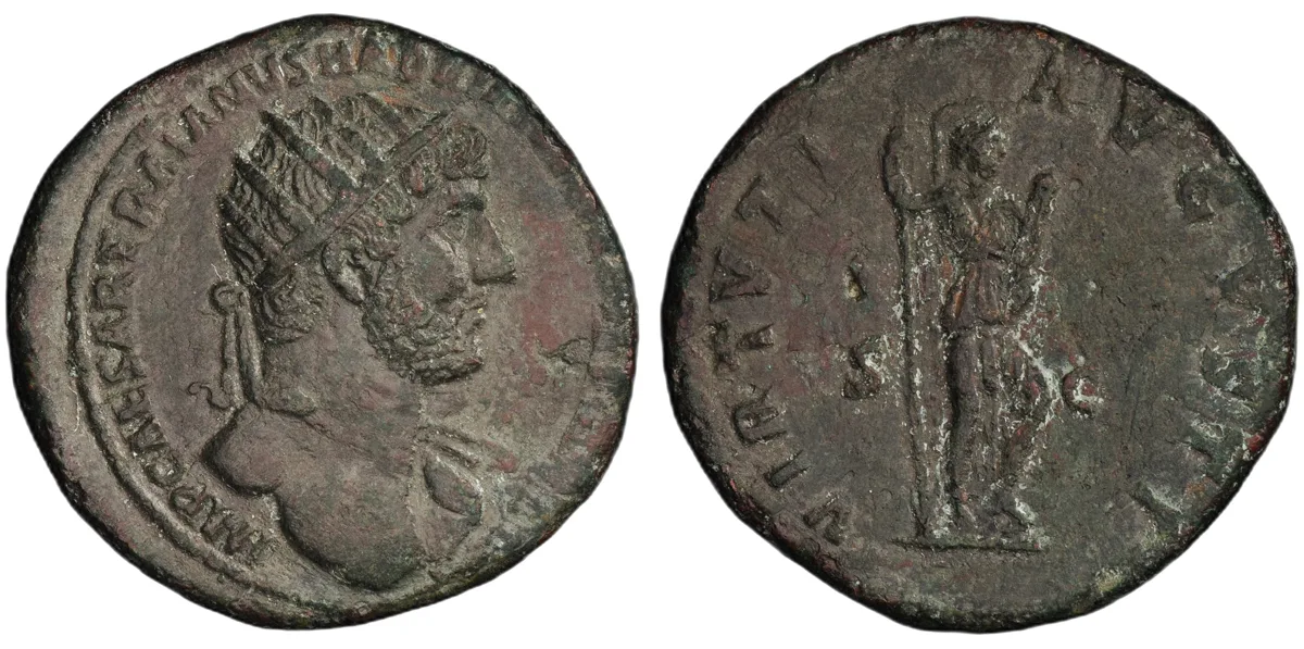 Hadrian, 117-138, Dupondius