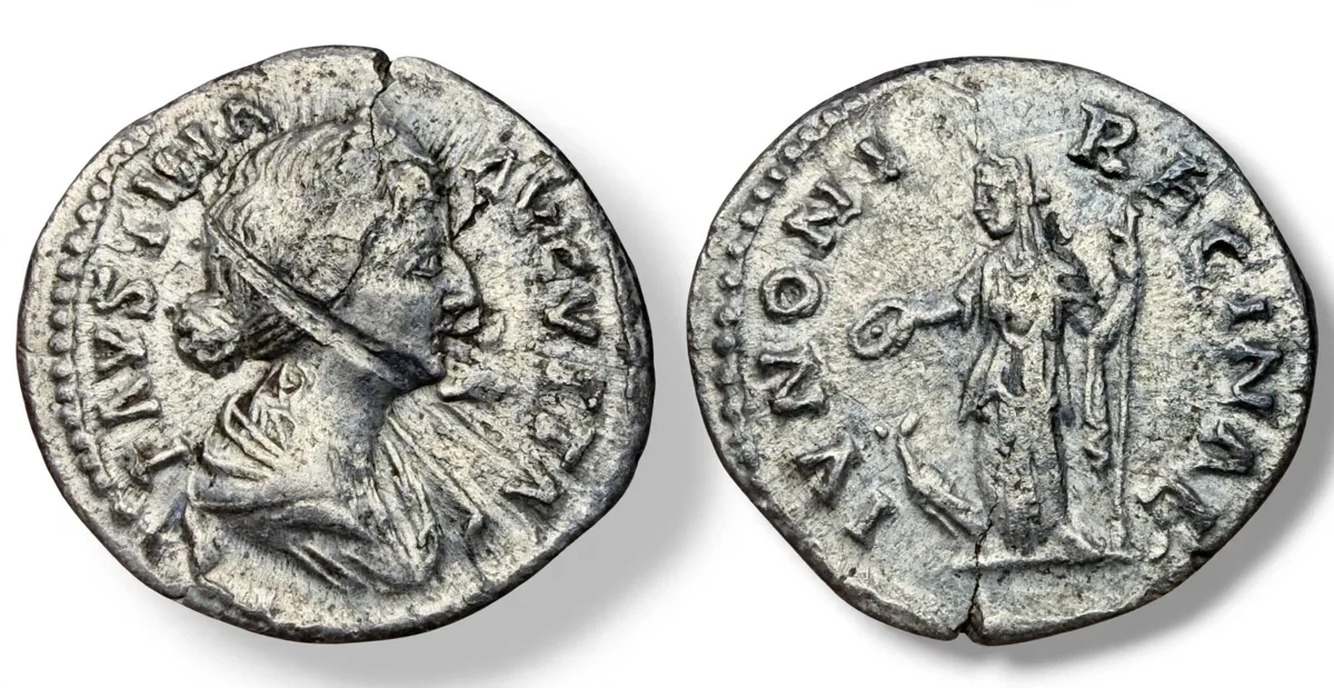Roman Empire, Faustina II Augusta, AD 147-175/6