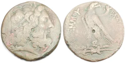 Ptolemy III Euergetes or Ptolemy IV Philopator - AE Tetrobol