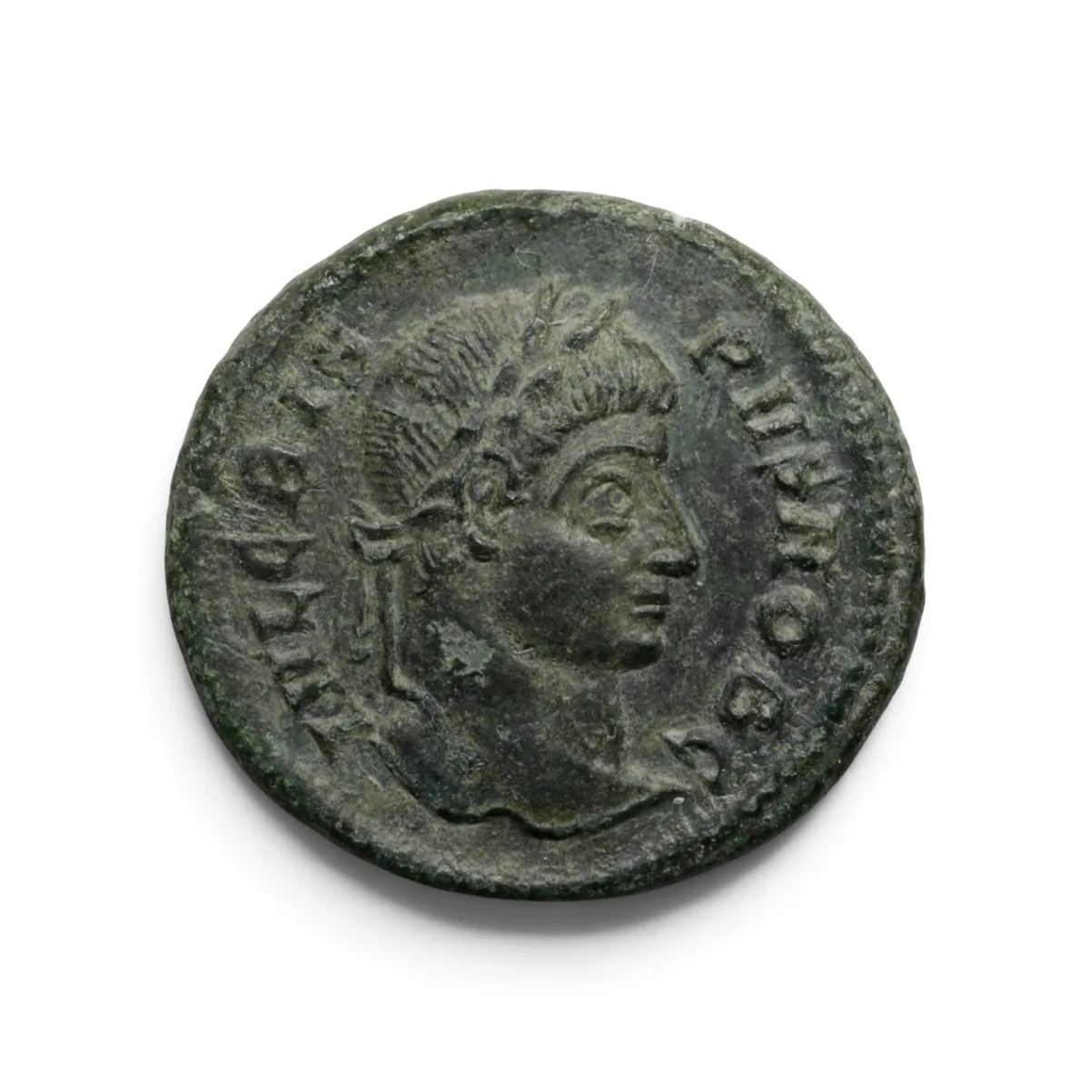 Roman Empire. Licinius II as Caesar, AD 317-324. AE Nummus (19mm, 3.10g). Siscia mint, AD 321-324.