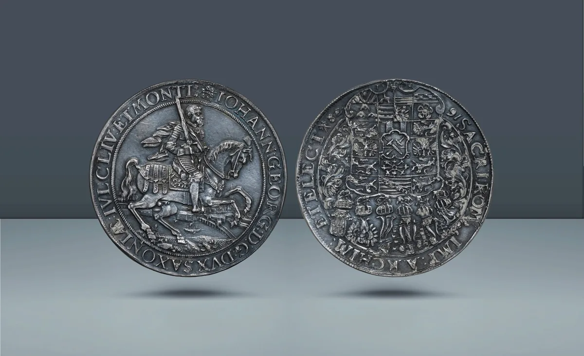 Germany, Saxony Electorate. Johann Georg I, 1615 - 1656  Dresden, 1628