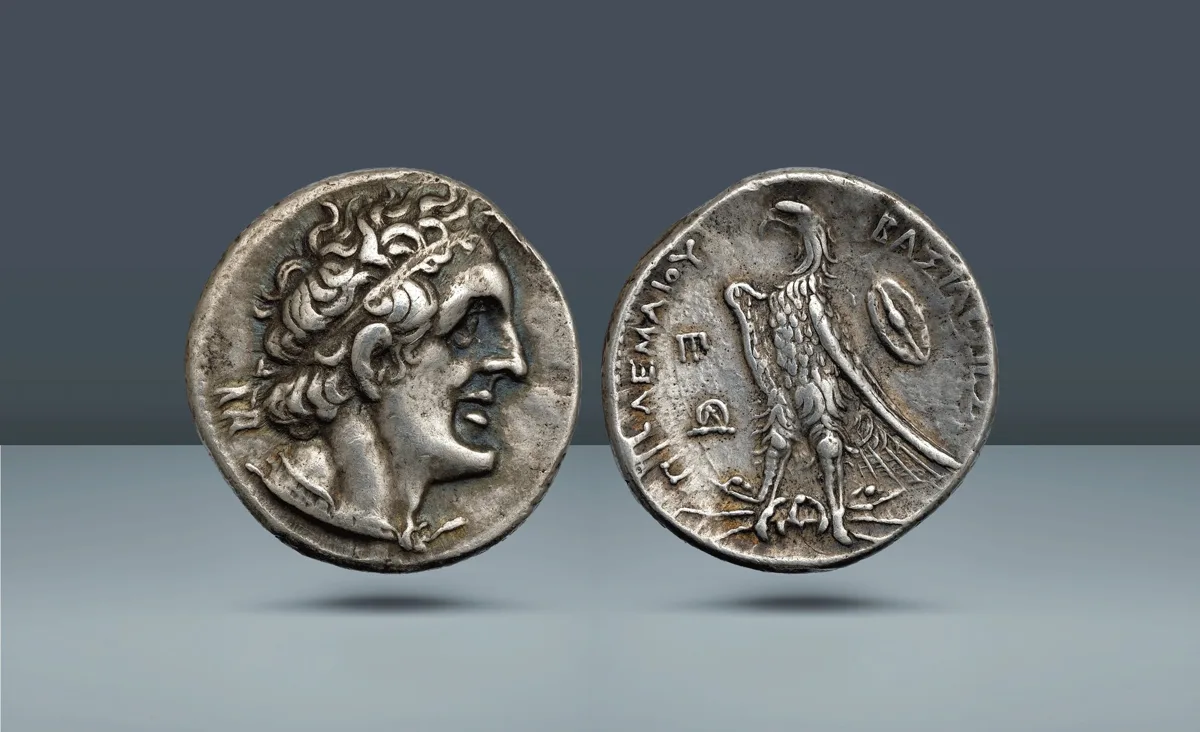 Ptolemaic Empire, Egypt. Ptolemy II Philadelphos, 285-246 BC  Uncertain mint on Cyprus, c. 275/4-262/1 BC
