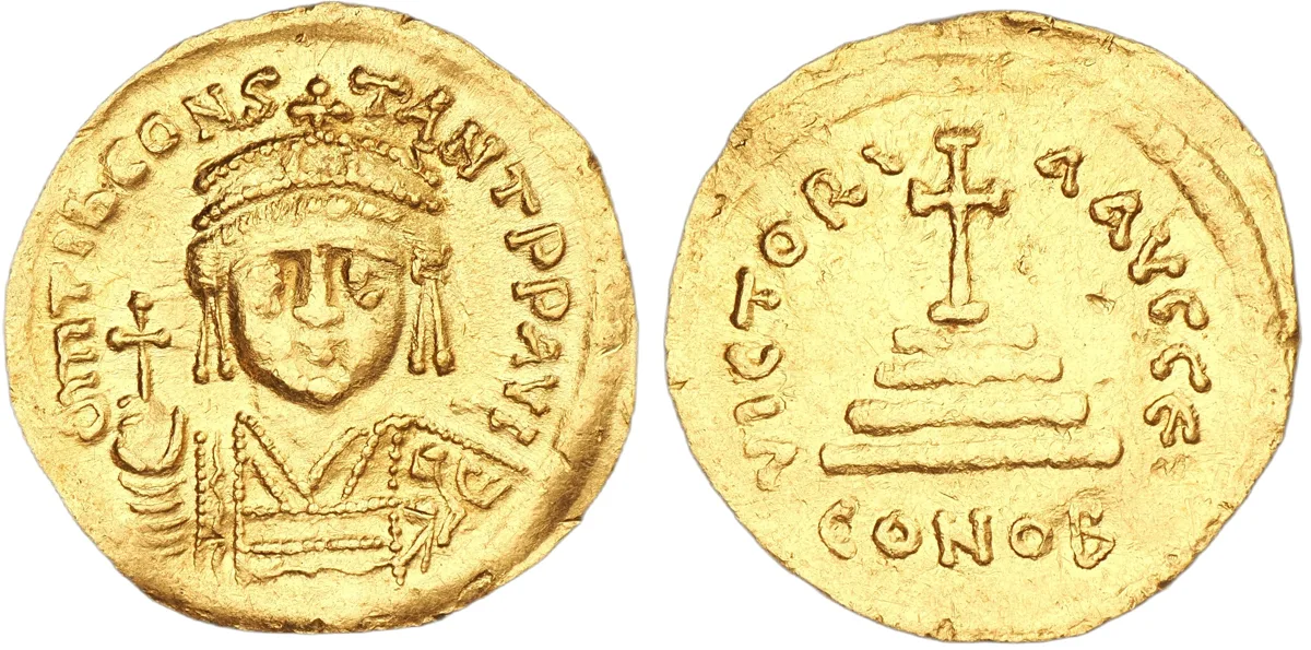 Tiberius II Constantine, 578-582. Solidus, Constantinople