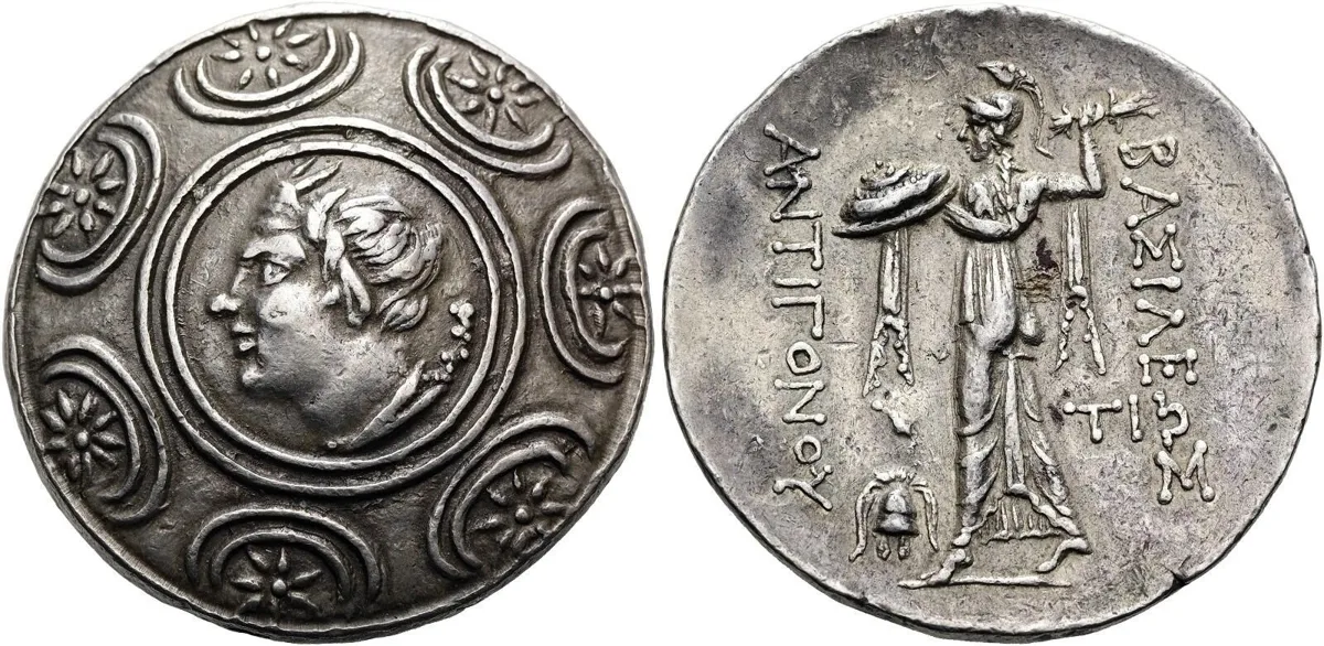 MACEDONIAN KINGDOM. Antigonos II Gonatas, 283 – 239 BC. Silver tetradrachm