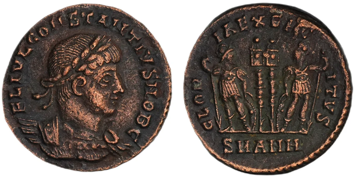 Constantius II, 337-361, AE3