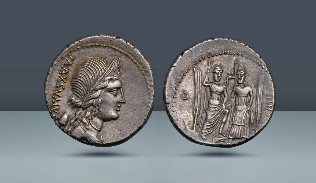Roman Republic, Italy. Cn. Egnatius Maxsumus, Rome, c. 75 BC