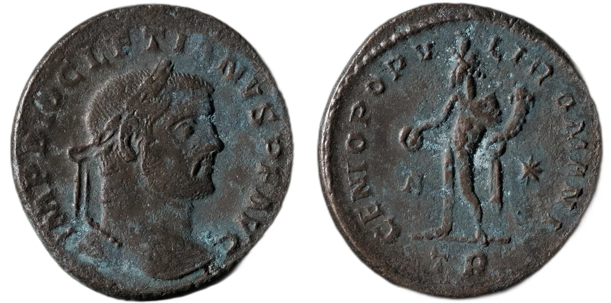 Diocletian, Follis, bronze, reign 284-305, minted 302-303