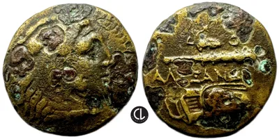 Kings of Macedon, Alexander III 'the Great', AE Hemiobol, Circa 327-323 BC, Tarsos Mint