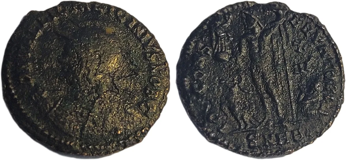 Licinius II Iovi Conservatori AE4