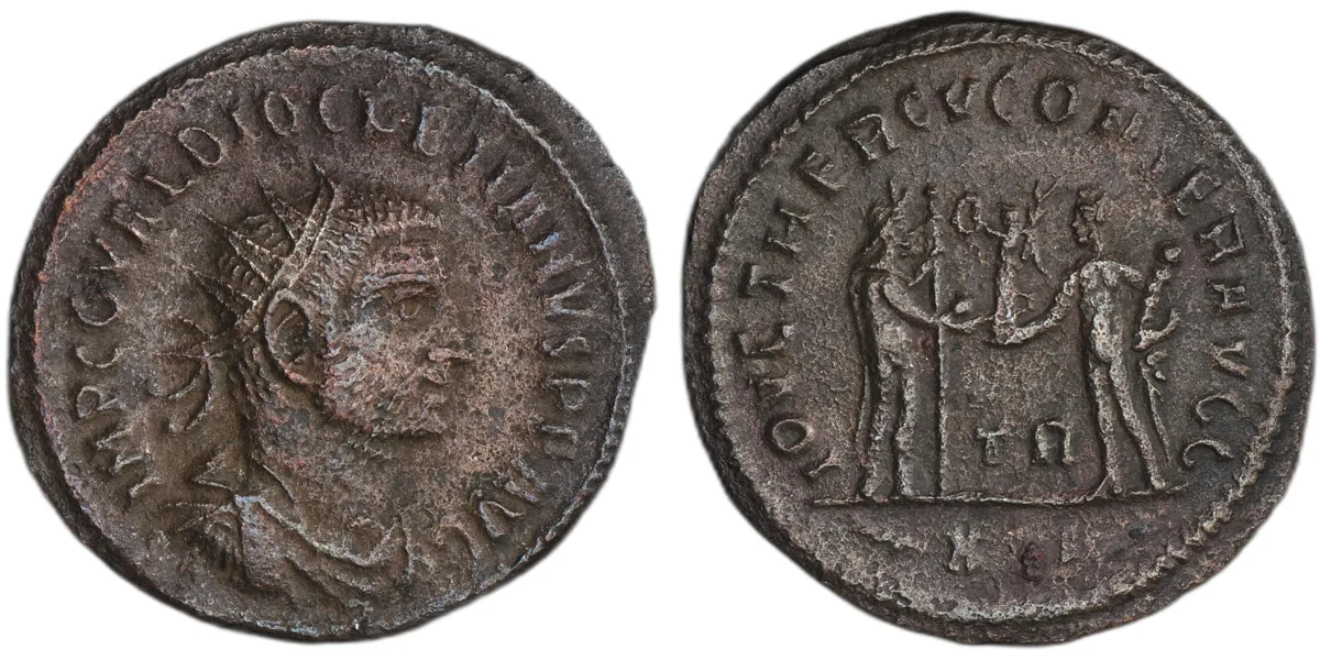 Diocletian, 284-305, AE Radiatus
