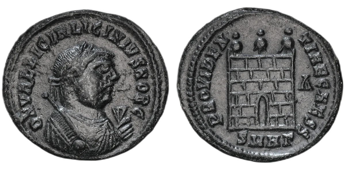Licinius II (as Caesar), 317-324, AE3 Centenionalis, Minted in Heraclea