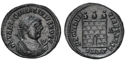 Licinius II (as Caesar), 317-324, AE3 Centenionalis, Minted in Heraclea