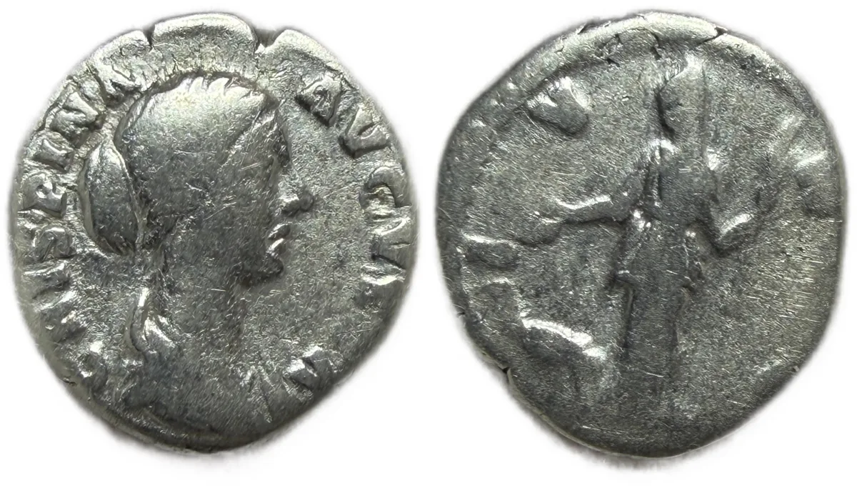 Roman Imperial Crispina (178-191, wife of Commodus), Denarius