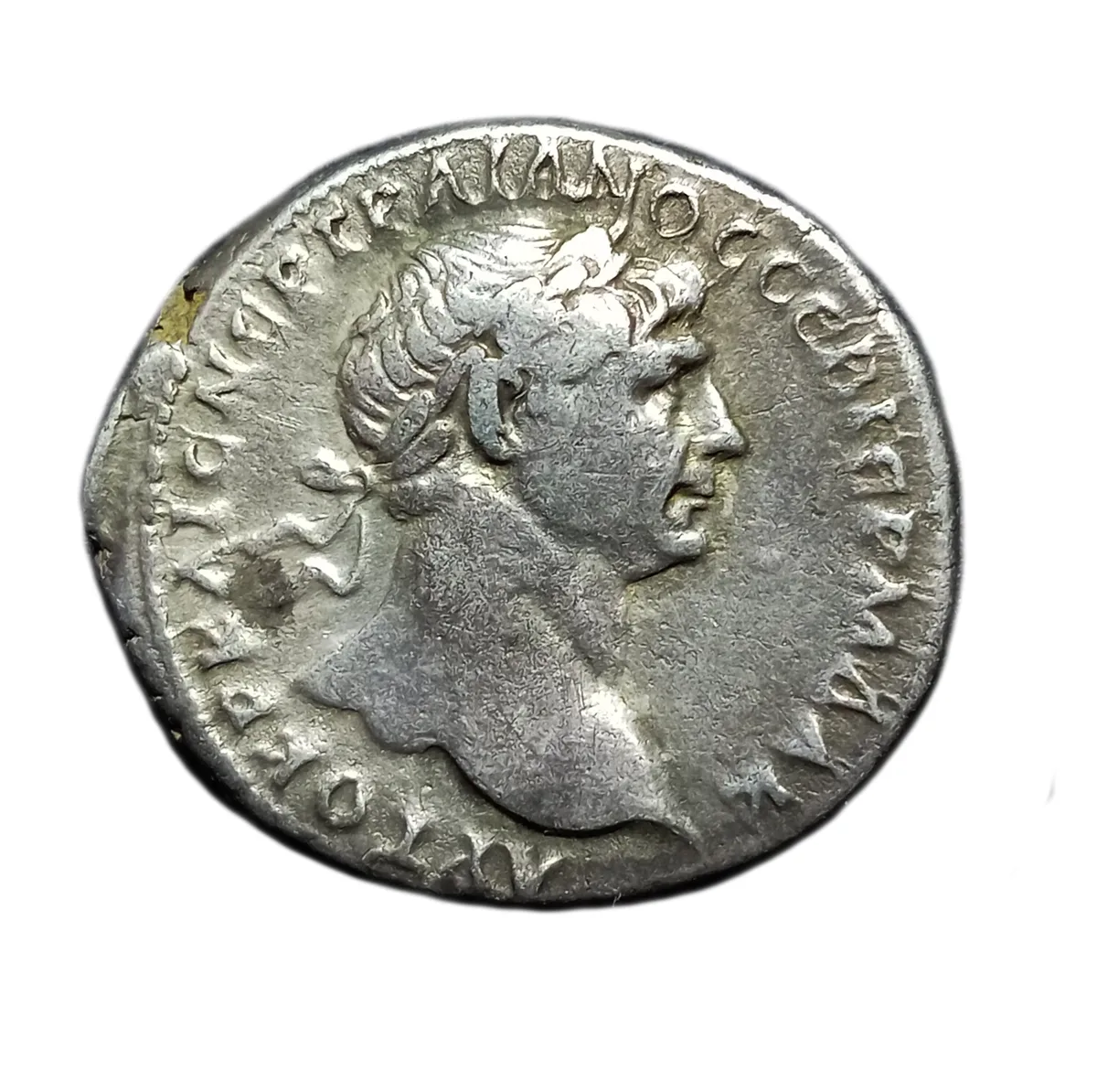 CAPPADOCIA, Caesarea. Trajan. 98-117 AD. AR Tridrachm" LEGIONARY AQUILA "