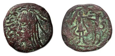 Kesh Unknown ruler, 7th/8th century, AE cash 2.29g