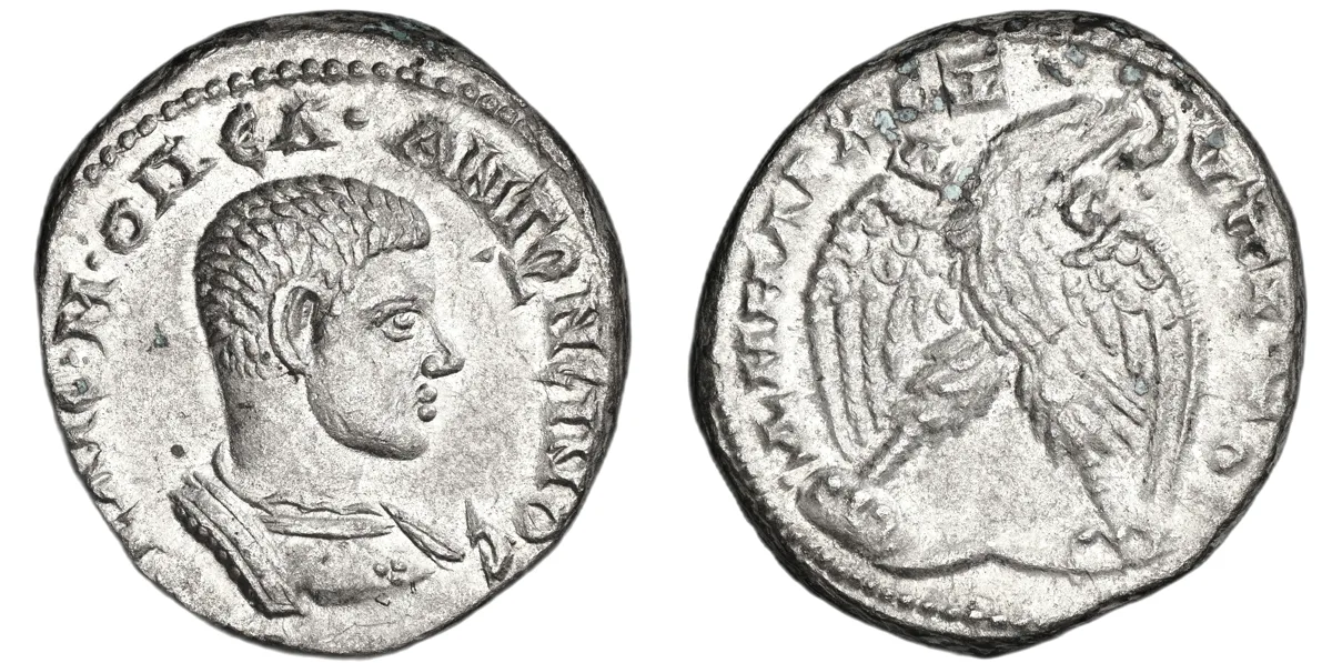 Diadumenian (As Caesar), 217-218, AR Tetradrachm
