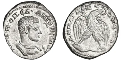 Diadumenian (As Caesar), 217-218, AR Tetradrachm