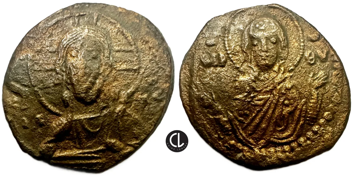 Anonymous Folles, time of Romanus IV, AE Follis, Constantinopole Mint, Circa 1068-1071 AD