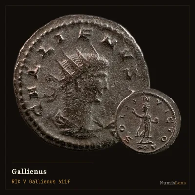 Gallienus — Antoninianus, SOLI INVICTO, Eastern Mint