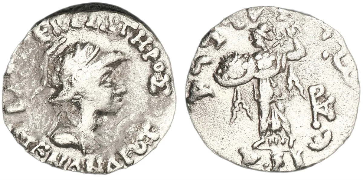 Menander I, 165-130 BC, Drachm