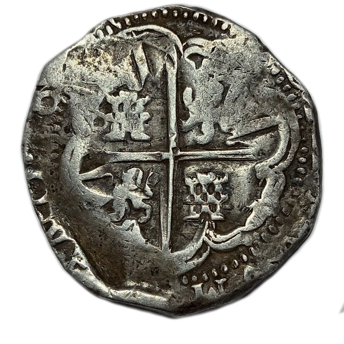 Bolivia Philip III Cob 8 Reales , Potosi mint, EF