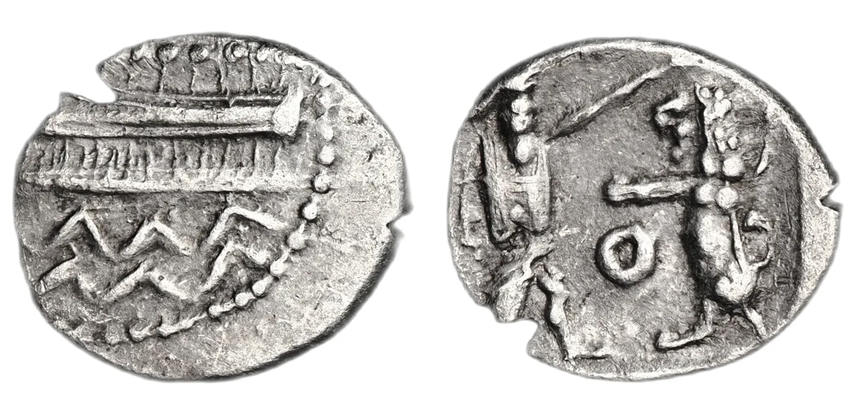 PHOENICIA, Sidon, 400 BC, Obol